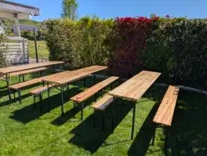 Bierzeltgarnitur mieten