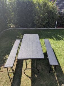 Bierzeltgarnitur mieten