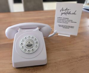 Audio Gästebuch Telefon