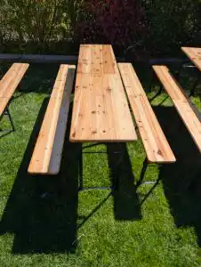 Bierzeltgarnitur buchen