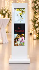 Fotobox LCD Säule