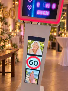 Fotobox LCD Säule